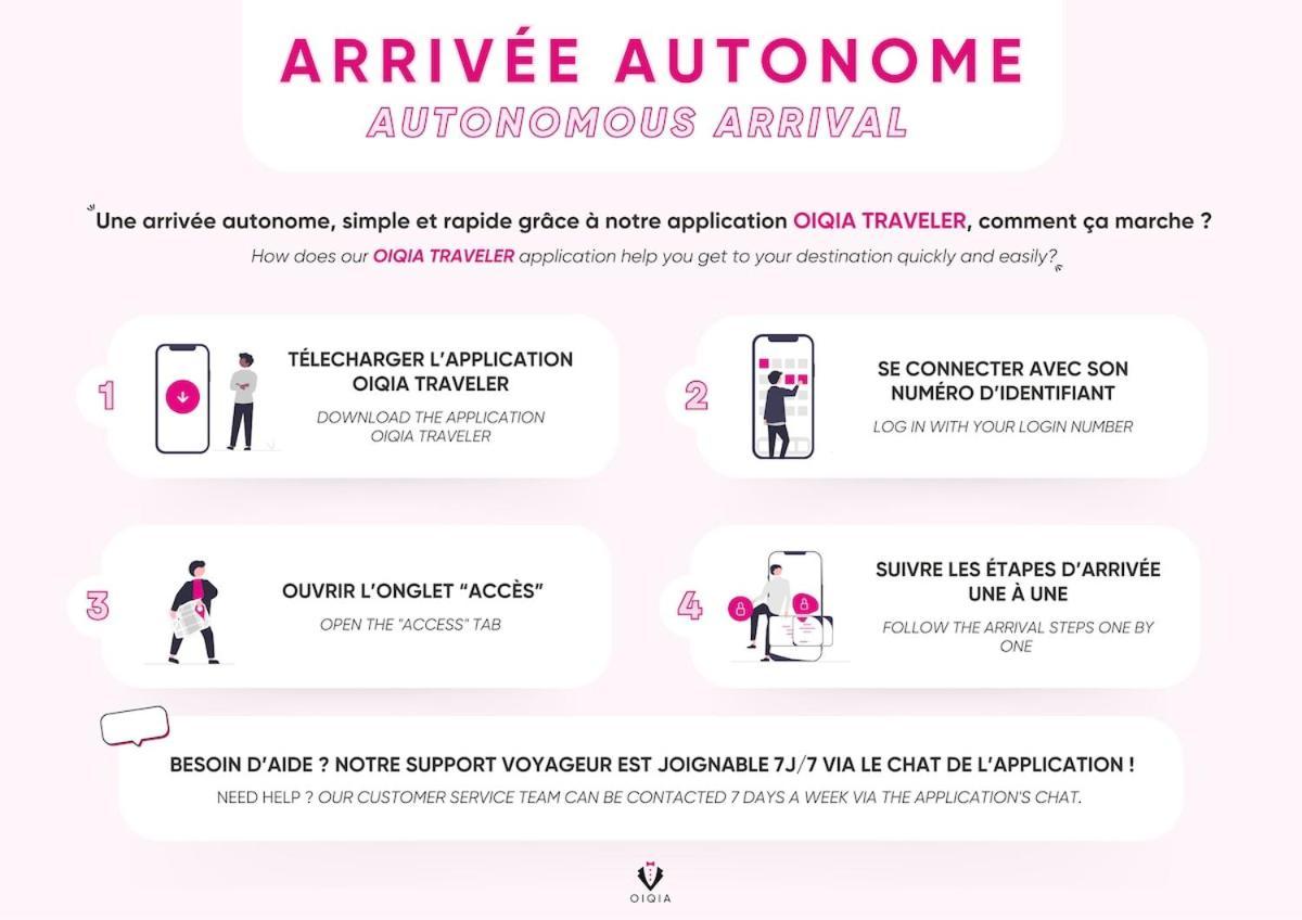 L'Oiseau Blanc ~ Centre Ville ~ Arrivee Autonome بلْوا المظهر الخارجي الصورة